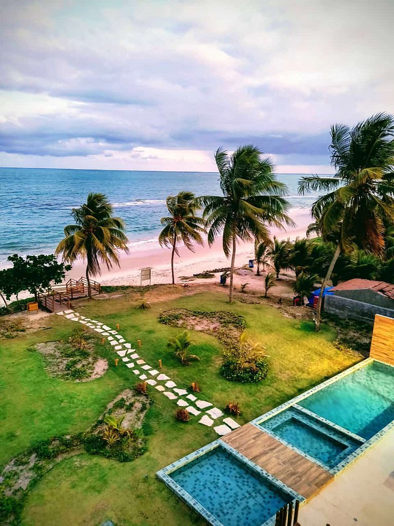 Praia dos Carneiros- Kauai Beach 206- Pé na areia