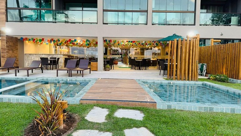 Praia dos Carneiros- Kauai Beach 206- Pé na areia